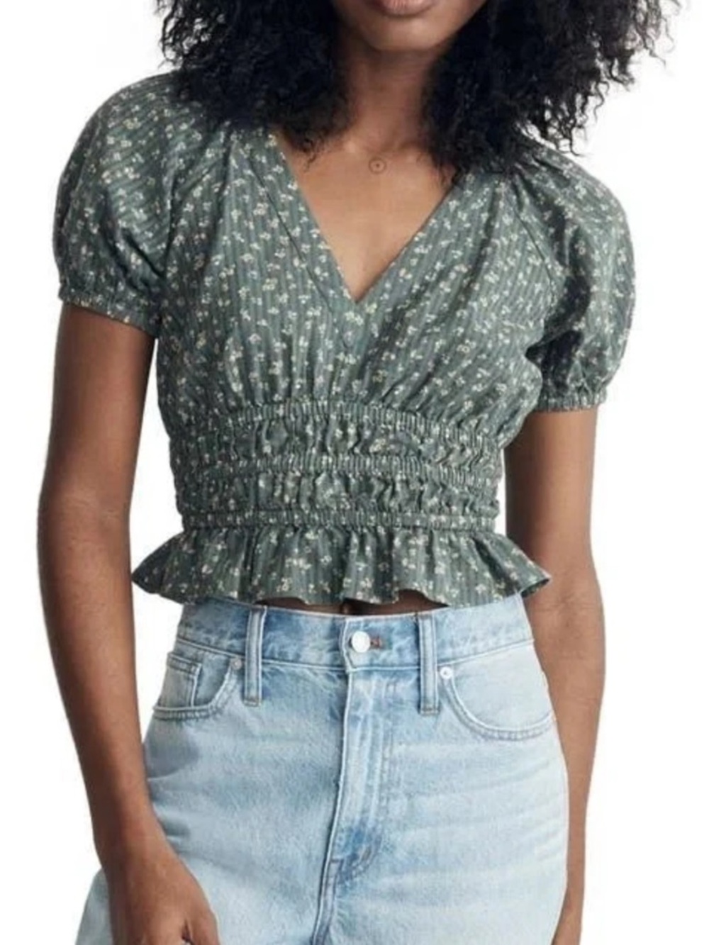 Madewell Crop Top Manon